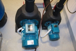 Calpeda pumps for pumping water for the fountain