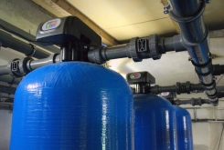 Aqua Carbon water treatment plant containing activated carbon