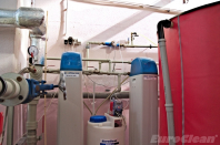 Změkčení vody AquaSoftener a dávkování chemií