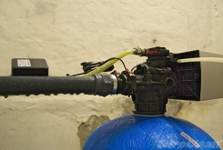 Water treatment plant for the removal of AquaNamix nitrates