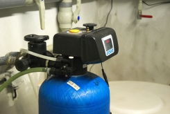 Water treatment plant for the removal of AquaNamix nitrates