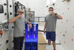 First of the remineralized water tastings